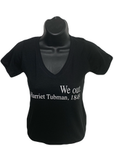 Load image into Gallery viewer, We Out - Fitted V-Neck Tee