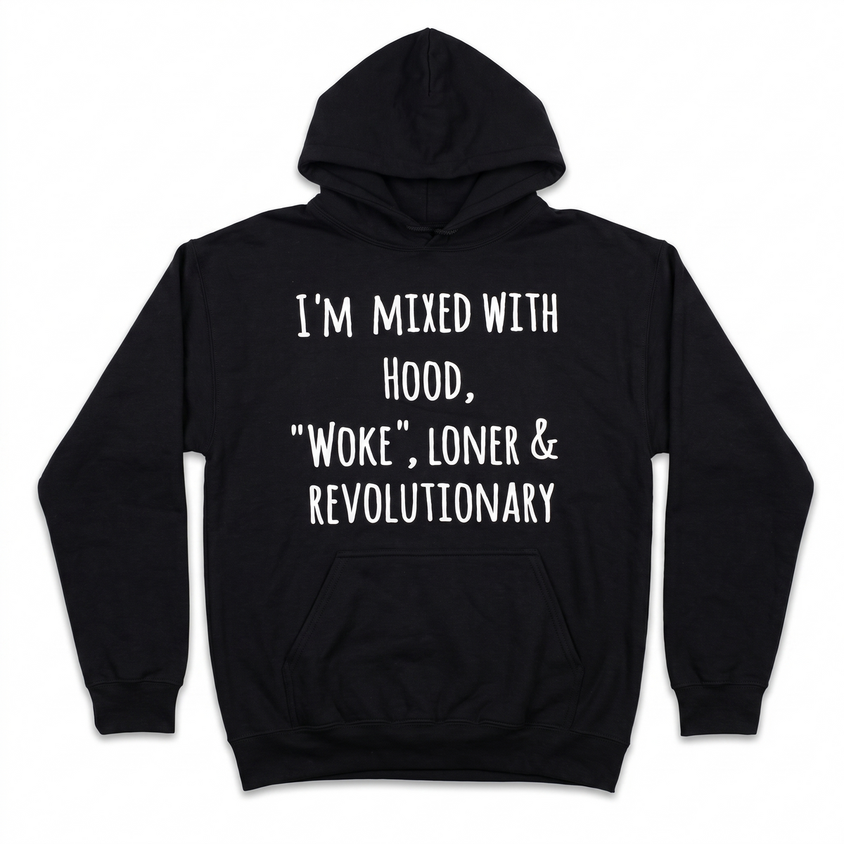 Mixed with Hood Hoodie