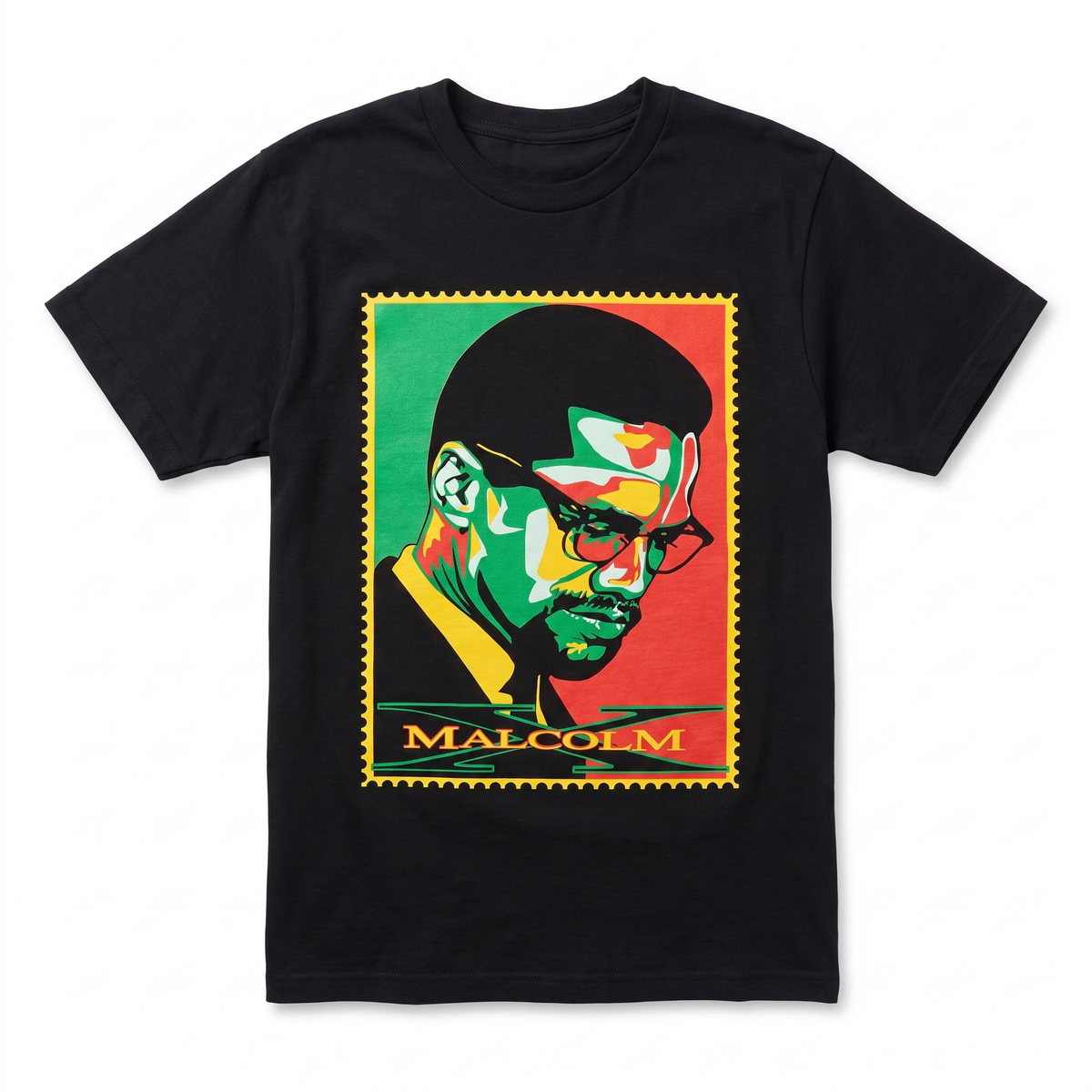 Malcolm X Stamp