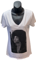 Angela Davis - Fitted V-Neck Tee