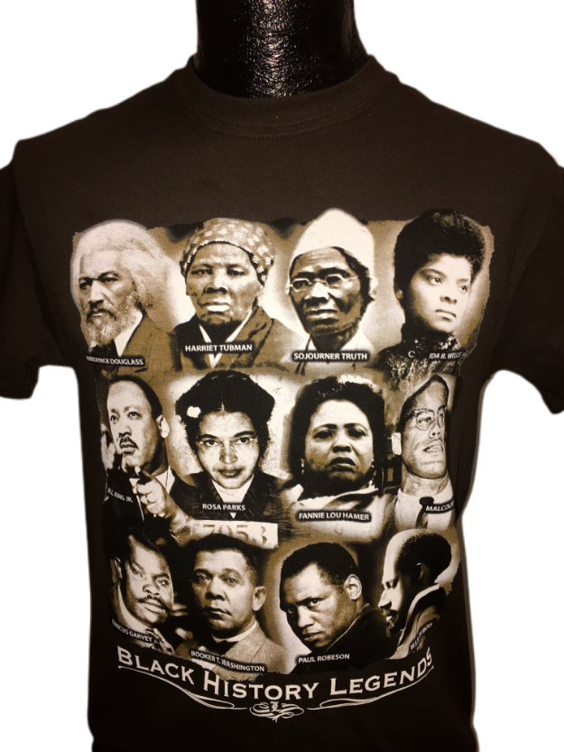 Black History Influential Black Leaders Black History Month T-Shirt Black History Influential Black Leaders Black History Month T-Shirt