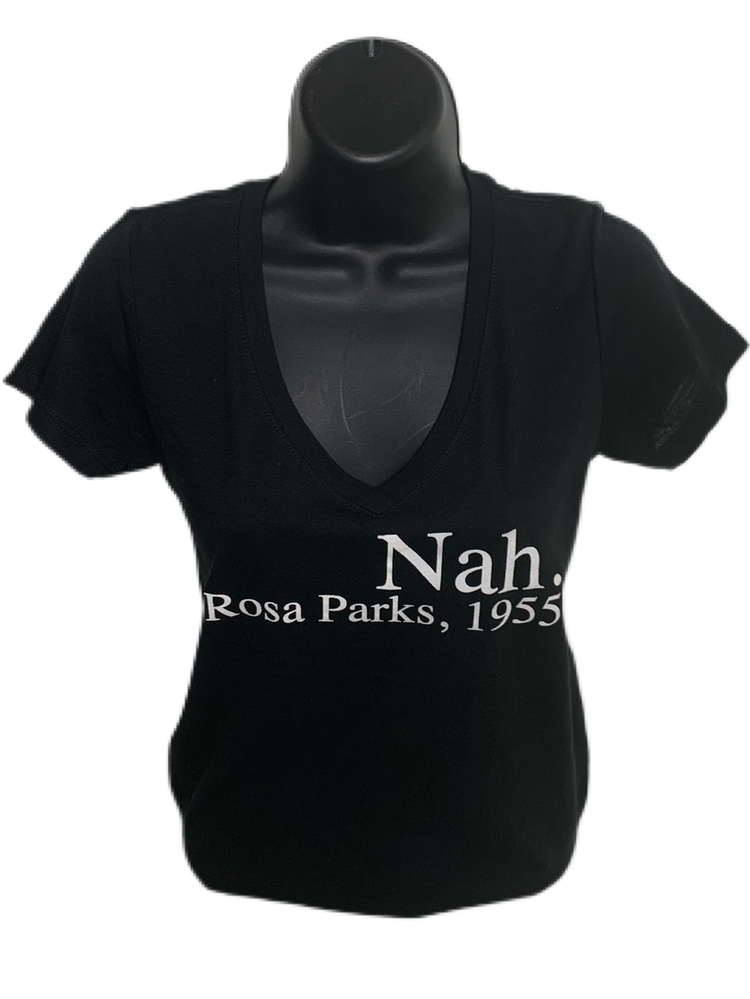 Nah - Fitted V- Neck Tee